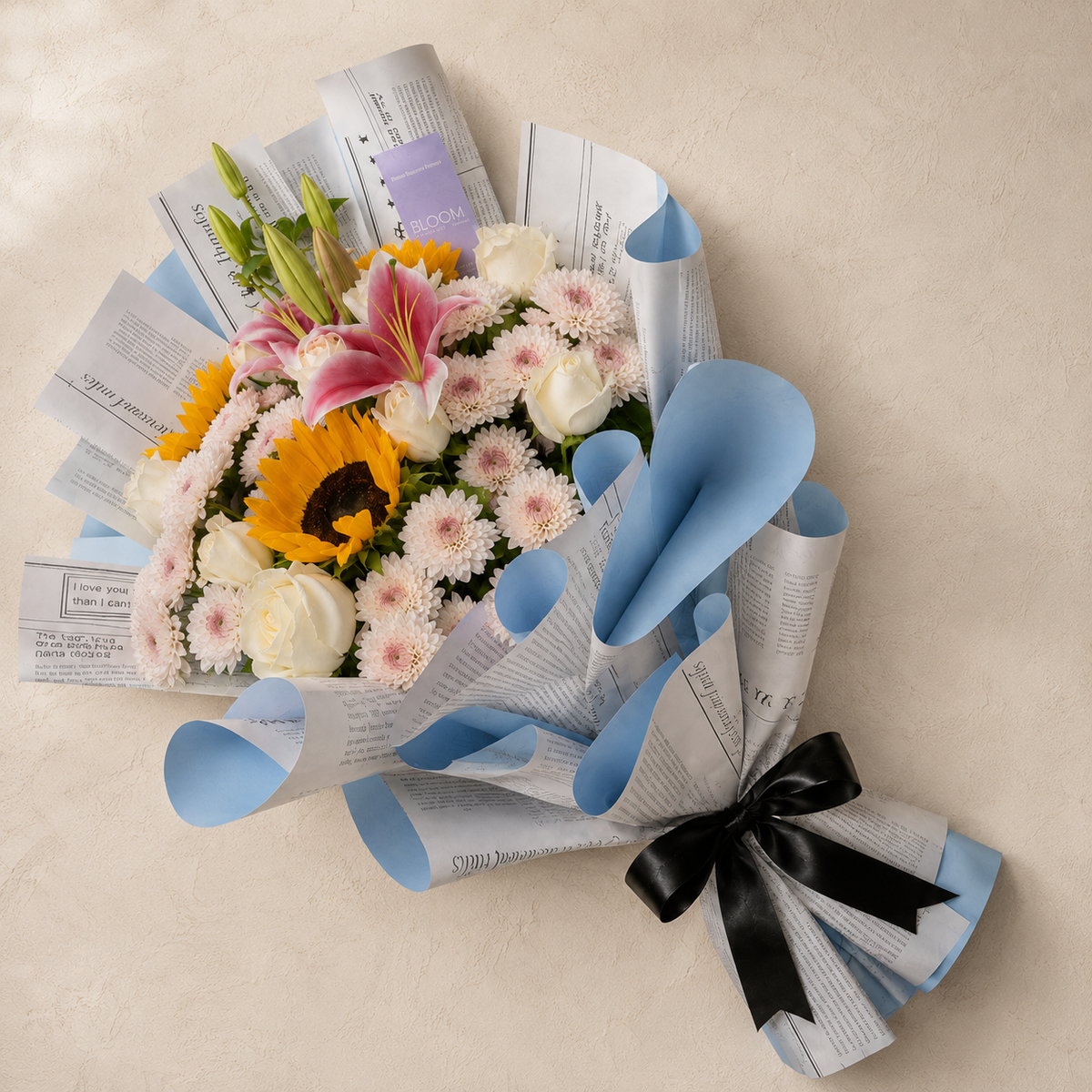 Sunflower Lily Wrap