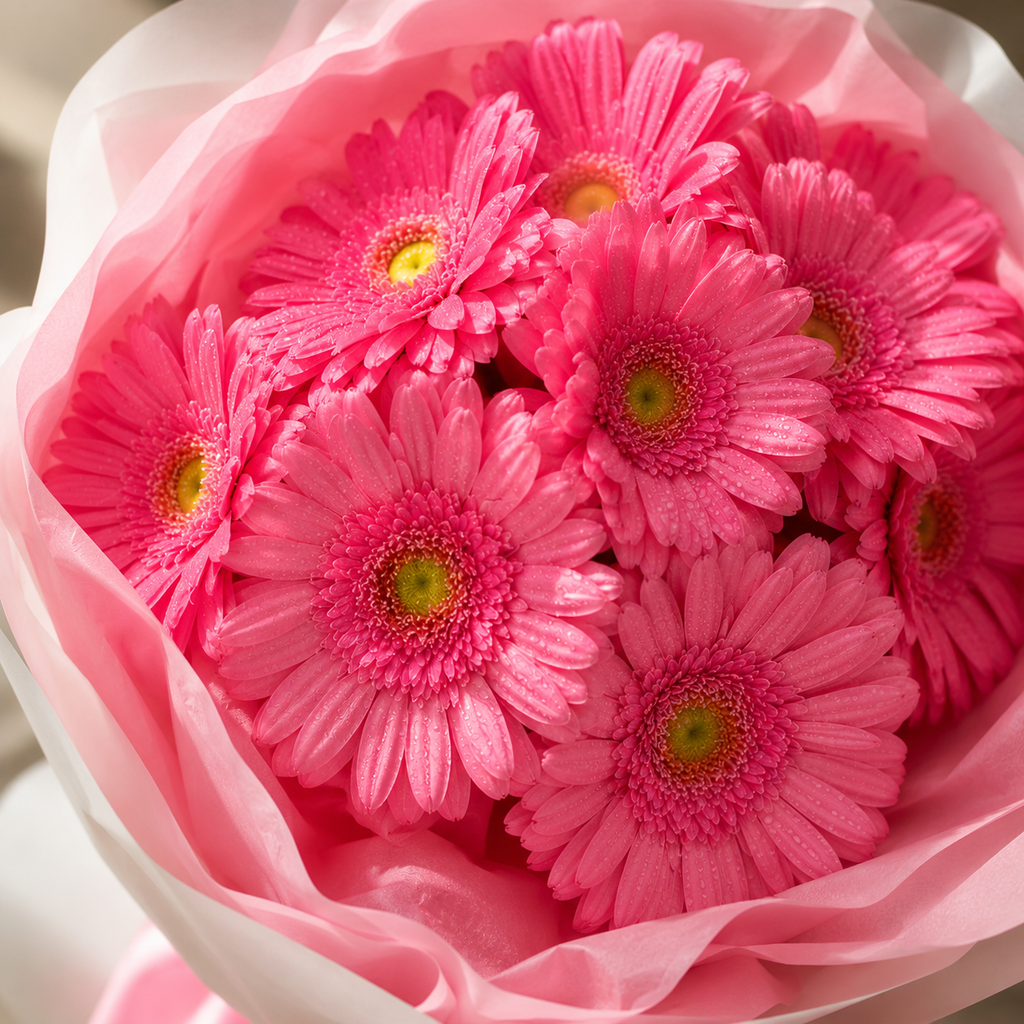 Pink Pop Daisies