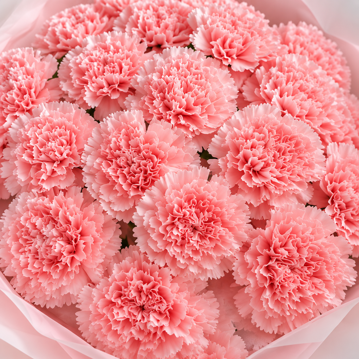 Pink Cloud Carnations Bouquet