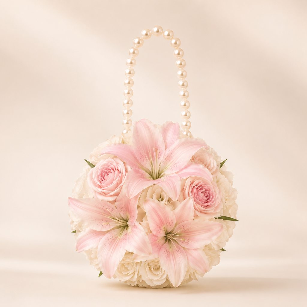 Blush Lily Clutch