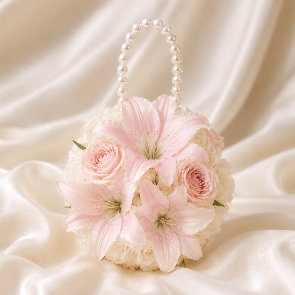 Blush Lily Clutch