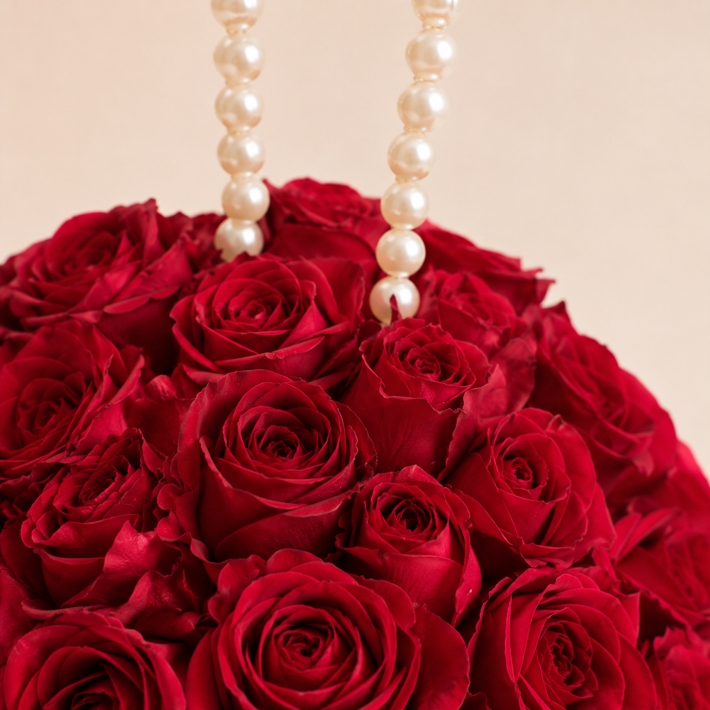 Red Rose Clutch