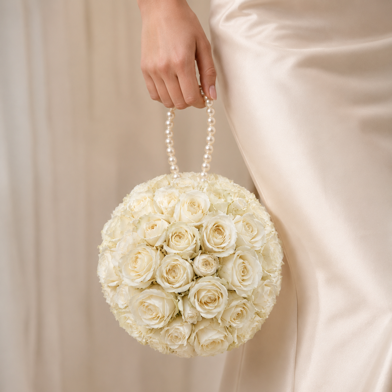 White Rose Clutch