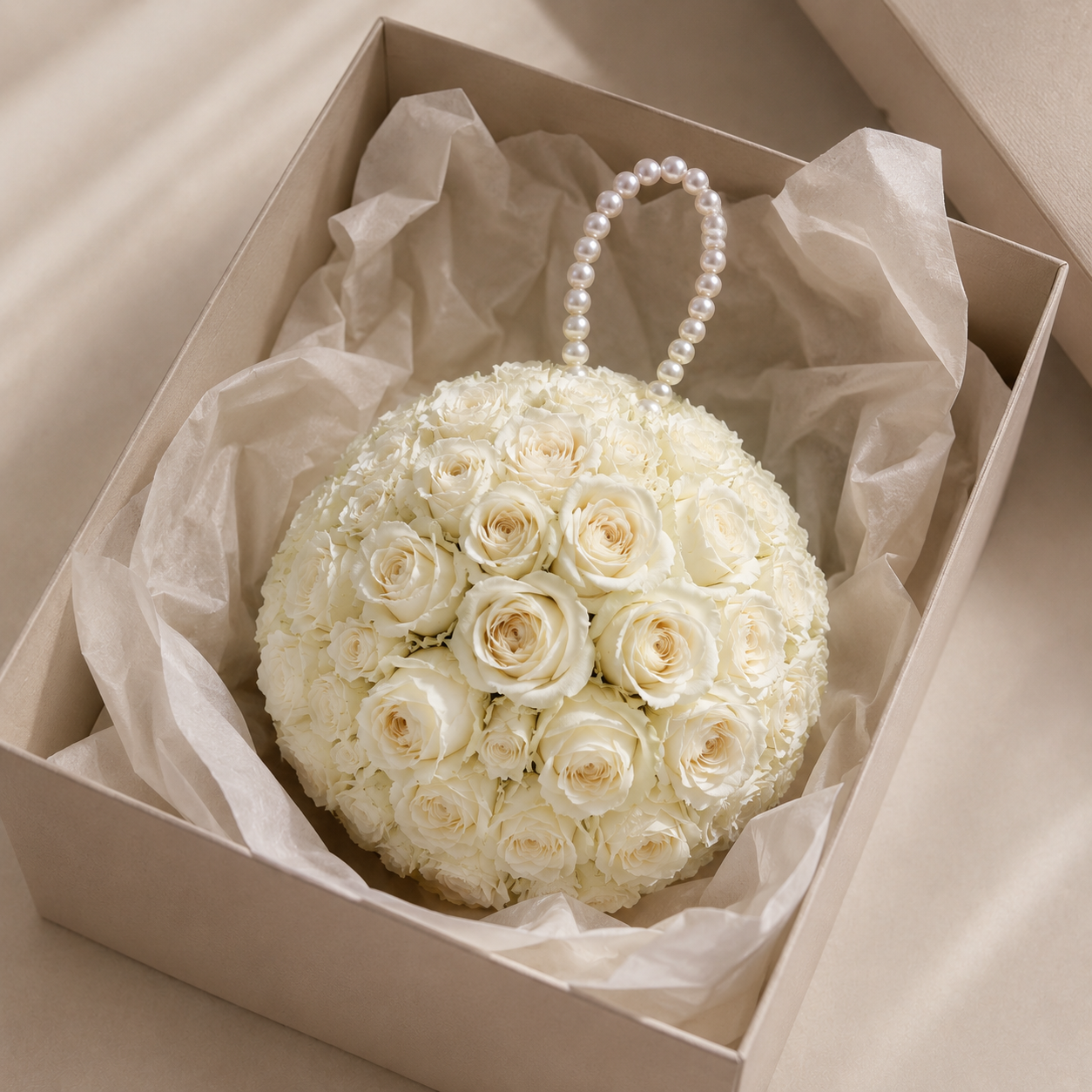 White Rose Clutch