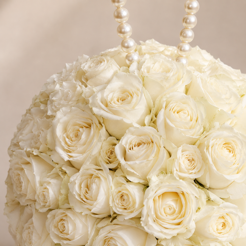 White Rose Clutch