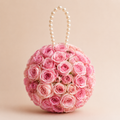 Pink Rose Clutch