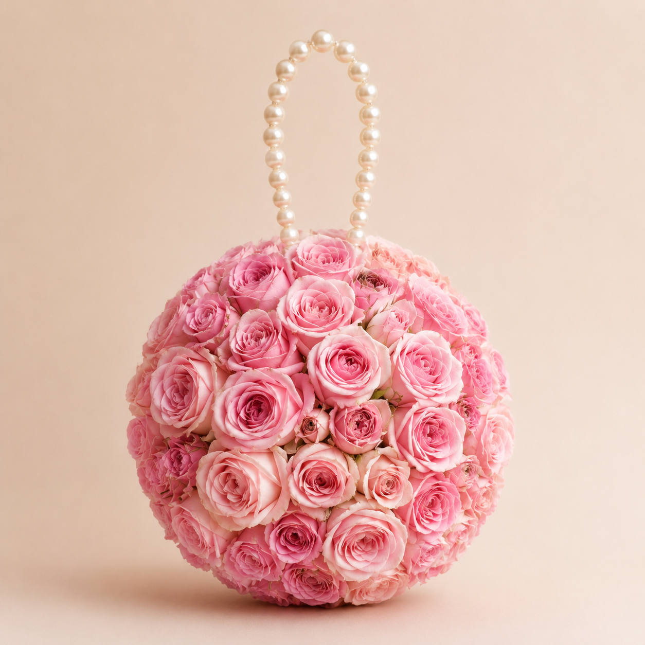 Pink Rose Clutch