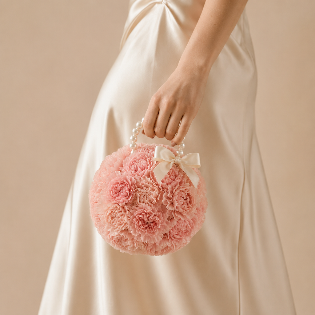 Blush Pearl Clutch