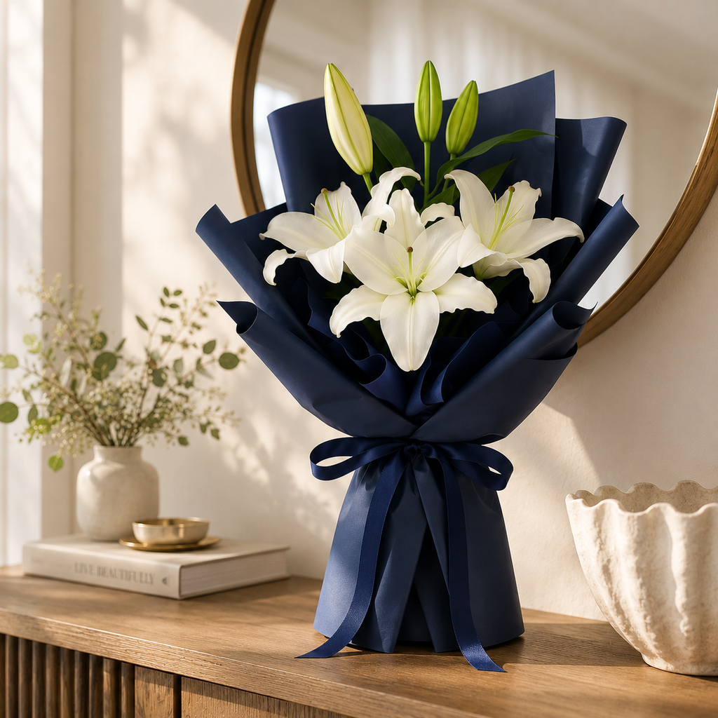 Late Evening Lily Wrap