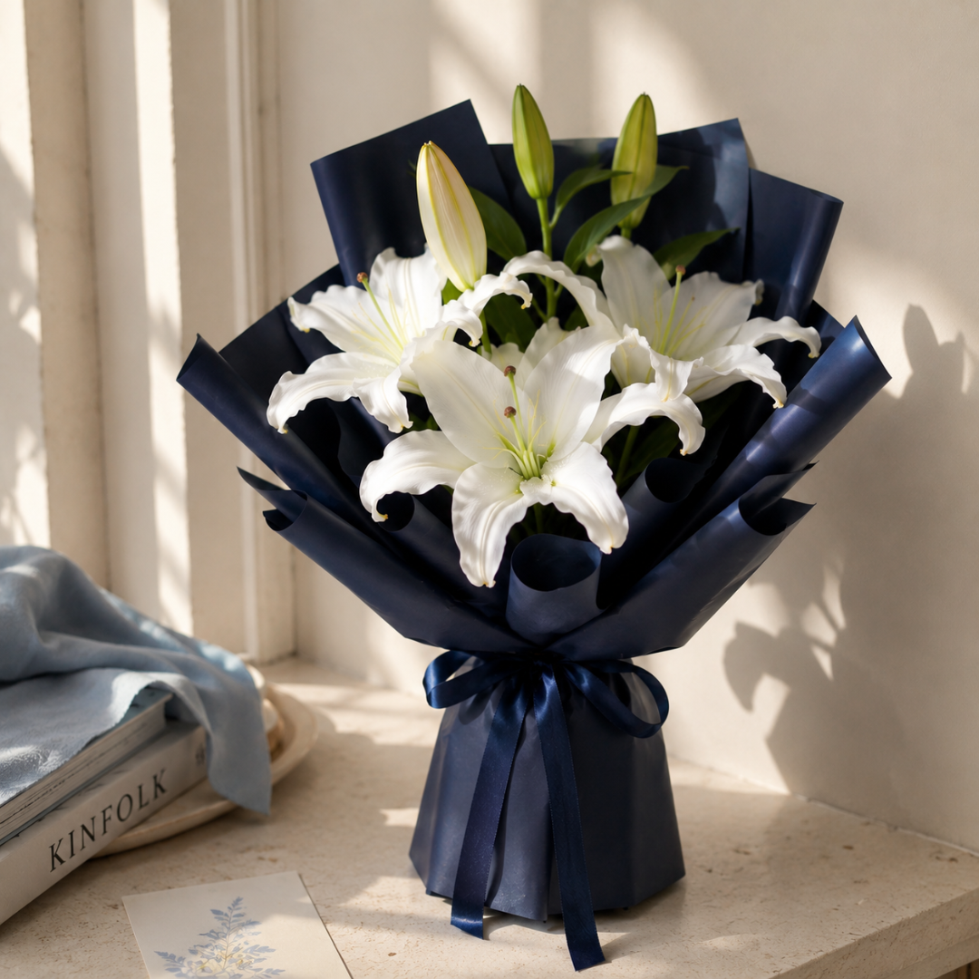 Late Evening Lily Wrap