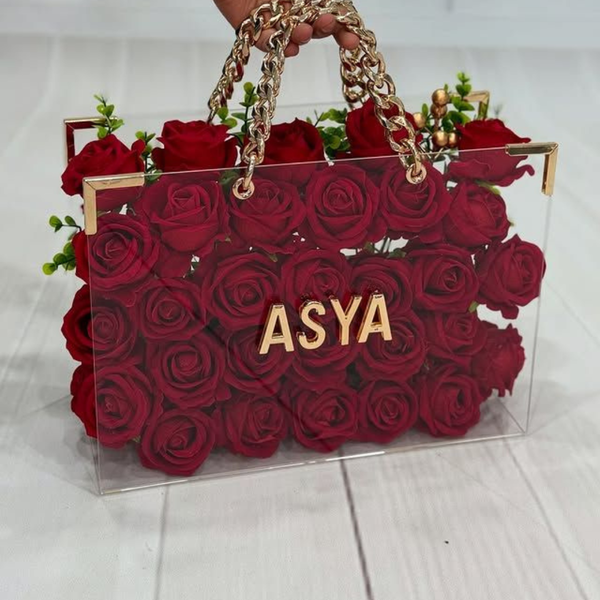 Solitaire Rose Handbag