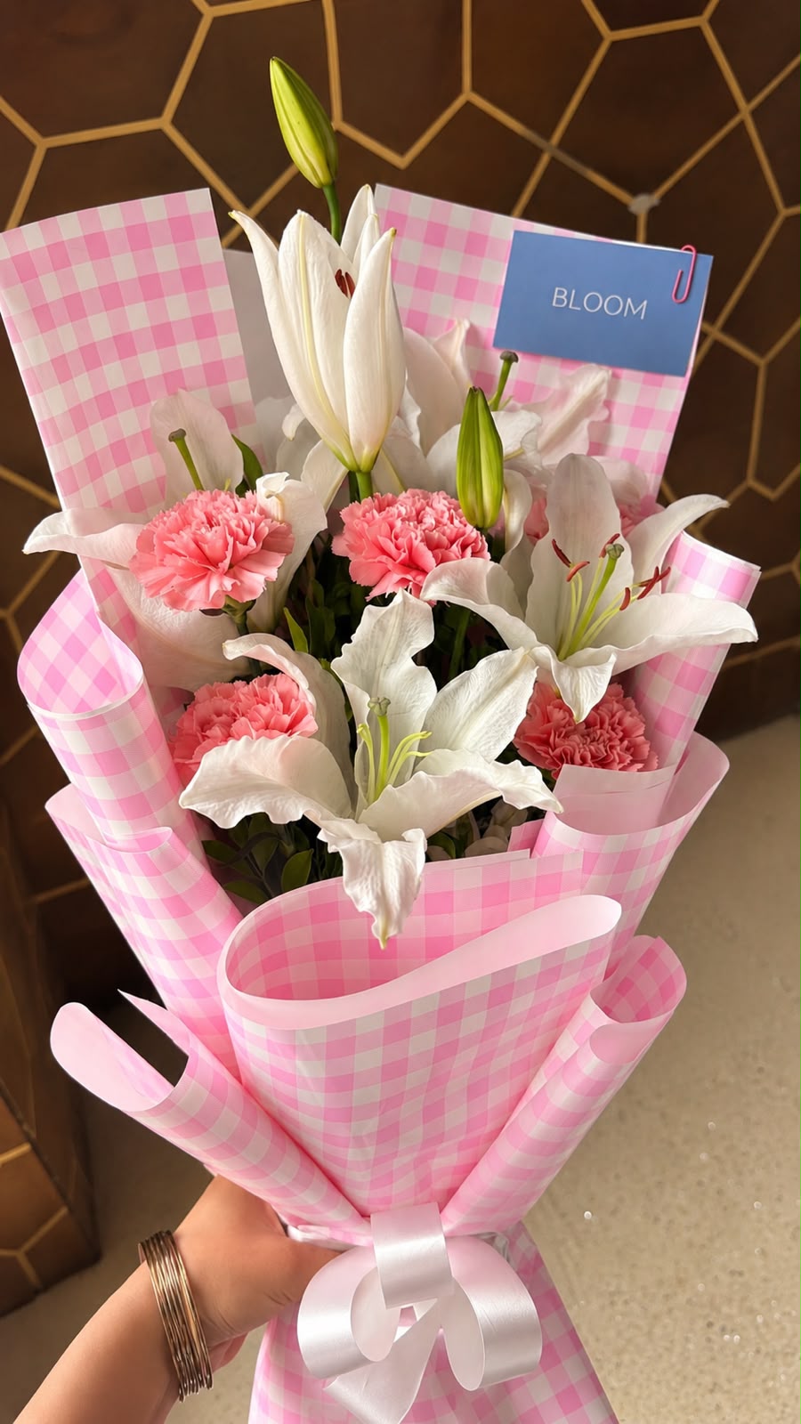 Pink Picnic Lily Wrap 🌸